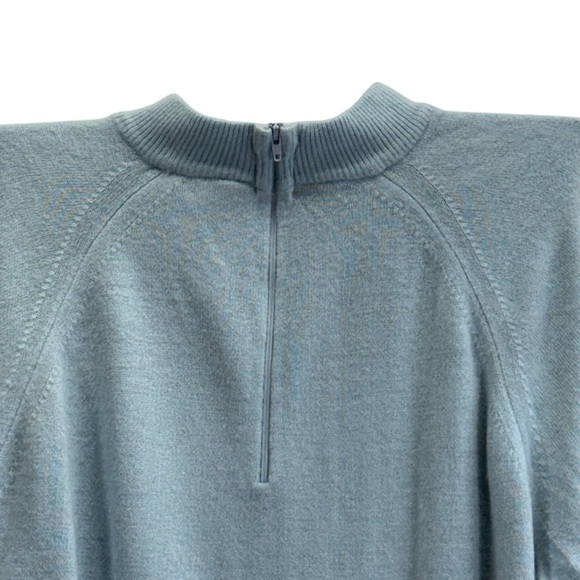Designer’s Original Vintage Light Blue Sweater. Size L - Picture 3 of 9